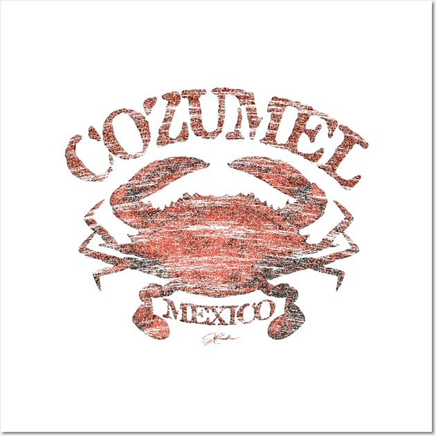 Cozumel, Mexico, Atlantic Blue Crab Wall Art by jcombs